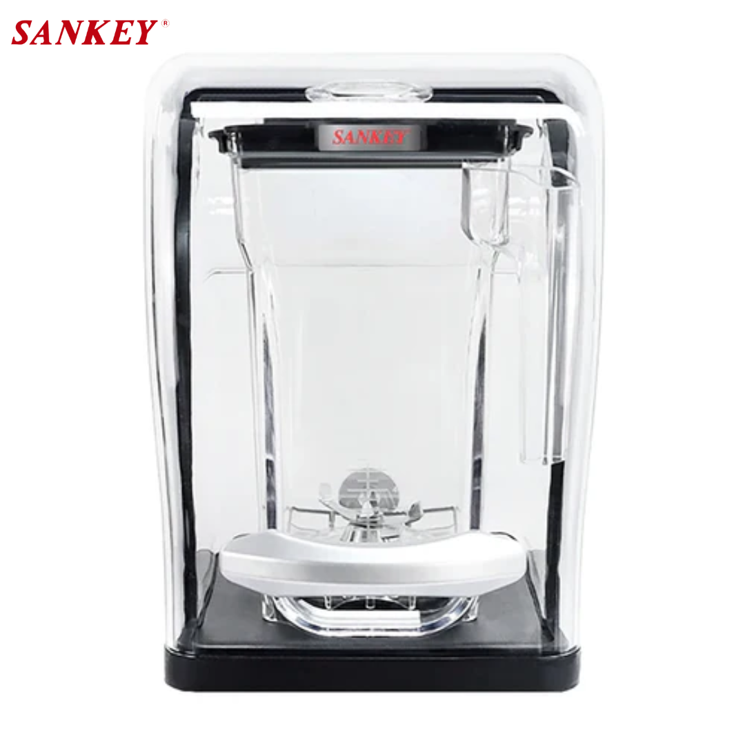 Licuadora con Cubierta de Sonido Jarra Policarbonato 1.6L 1800W 10 Velocidades Sankey BL-9001CV