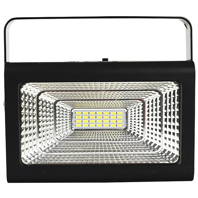 Reflector Solar LED Portátil Con Bombillos 30W. Estación De Energía Solar Multifuncional. Power Bank Con Batería De Respaldo. AB360