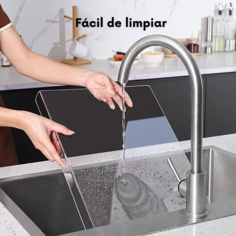 Tabla De Picar Corte Acrílica Transparente 15.7X11” (40Cm X 28Cm). Protector De Mesas. Superficie Para Picar.Tabla Para Cocina. LT152