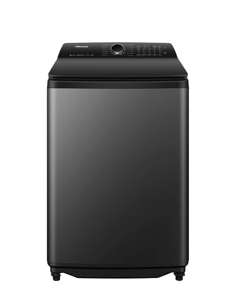 Lavadora Automática Carga Superior 20kg Negro Smart Fuzzy Hisense WT5I2023DB