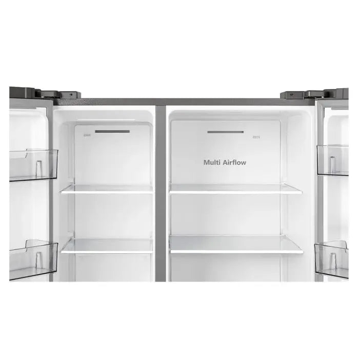 Refrigeradora Side By Side 23p3 Inverter Hisense RS230NV5A Nevera.