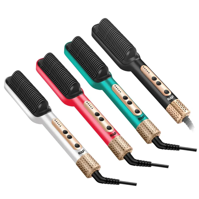 Cepillo Alisador 45W Con 5 Niveles De Temperatura Y Calentamiento Rápido 950°F Ideal Cabello Grueso 110V R.412-110