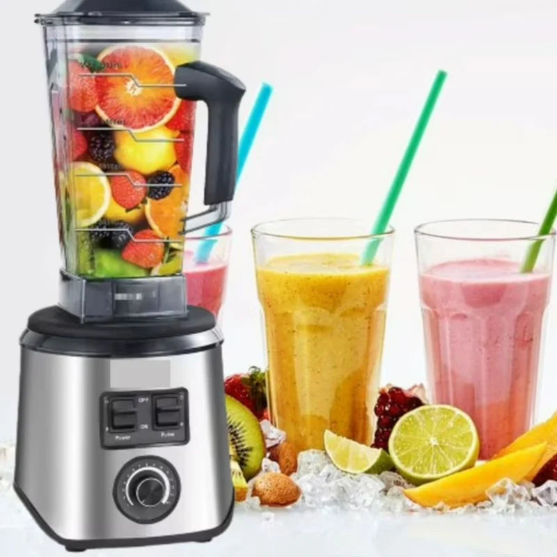 Licuadora Eléctrica Y Moledor De Café 2 En 1 2300W 110V/60Hz 6 Cuchillas Y Vaso 2L. Blender Y Accesorio Moledor R.92863-110