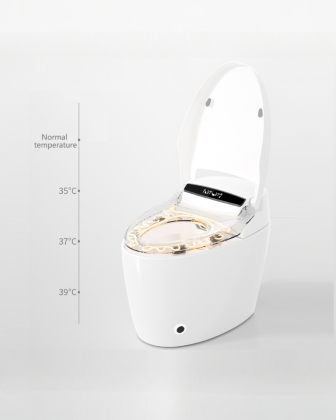 Inodoro Inteligente Versión Estándar 650*420*555 / 300mm 120-201A