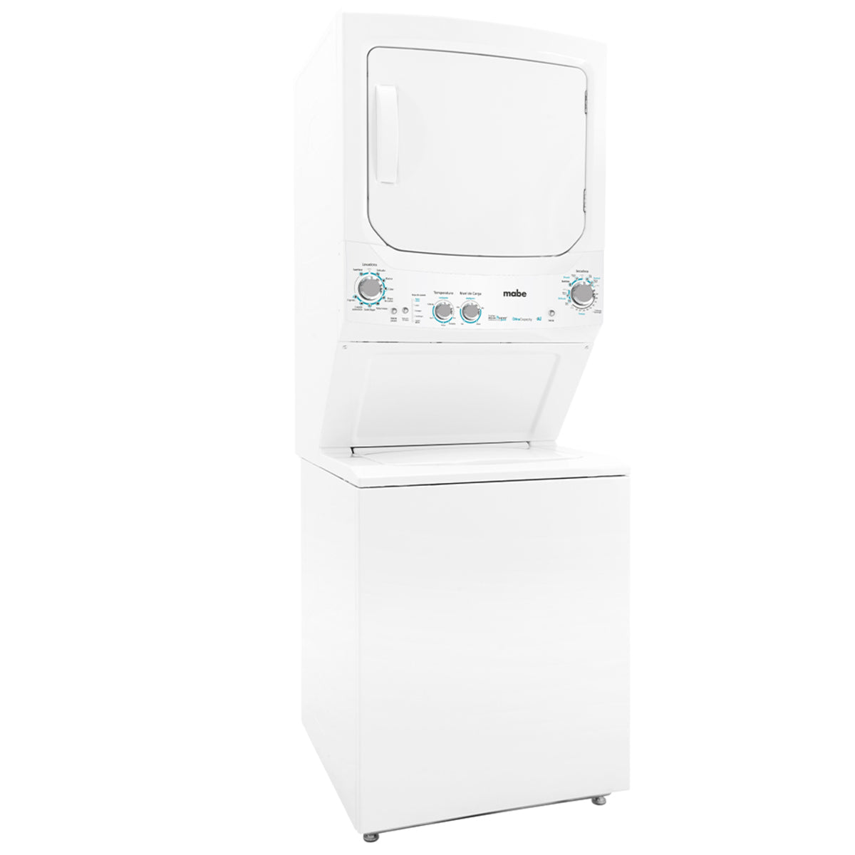 Centro de Lavado Torre de Lavado Eléctrico 24kg Blanco 220V/60Hz Mabe MCL2440ESBB0