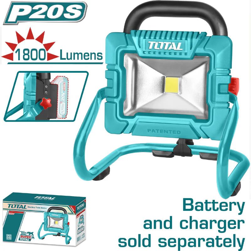 Lámpara De Trabajo 20V Inalámbrica De Iones De Litio Total TWLI2025