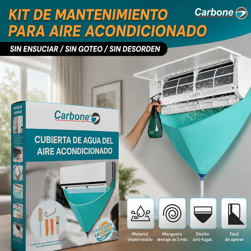 Funda Kit De Mantenimiento Para Lavar Aire Acondicionado De Pared. (Set De 7 Pcs) TS190