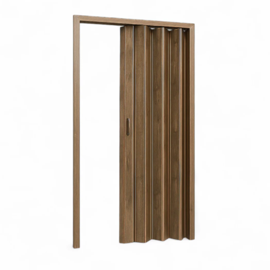 Puerta de PVC Plegable Acordeon Yijia Oak 91x203cm 143-92-2002