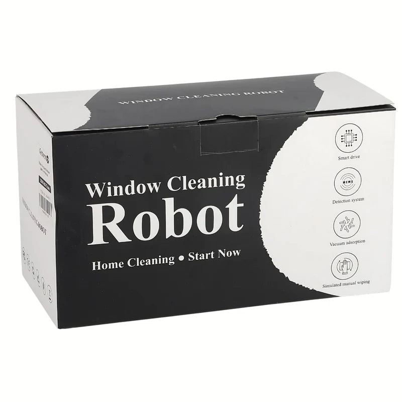 Robot Limpia Cristales. Cepillo Para Vidrio Automático. Limpia Ventanas 29.5X14.5X12cm. UN-A014