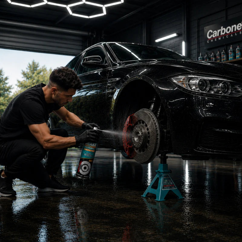Limpiador De Frenos En Spray 650Ml Secado Rápido Sin Cloro. Desengrasante Potente Para Discos Y Sistema De Frenado Automotriz ANS-12