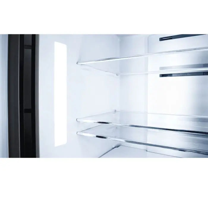 Refrigeradora Cross Door 16.6p3 4 Puertas Inverter Metal Cool Total No Frost Gris TCL P470CDN