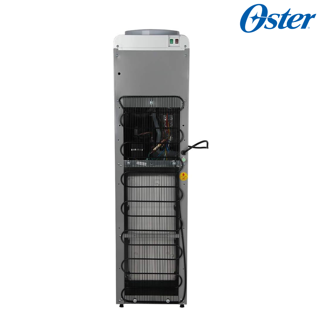 Dispensador de Agua en Garrafón de 11L y 19L Fría Caliente Ambiente con Compartimiento de Almacenaje Oster OS-WDA3200