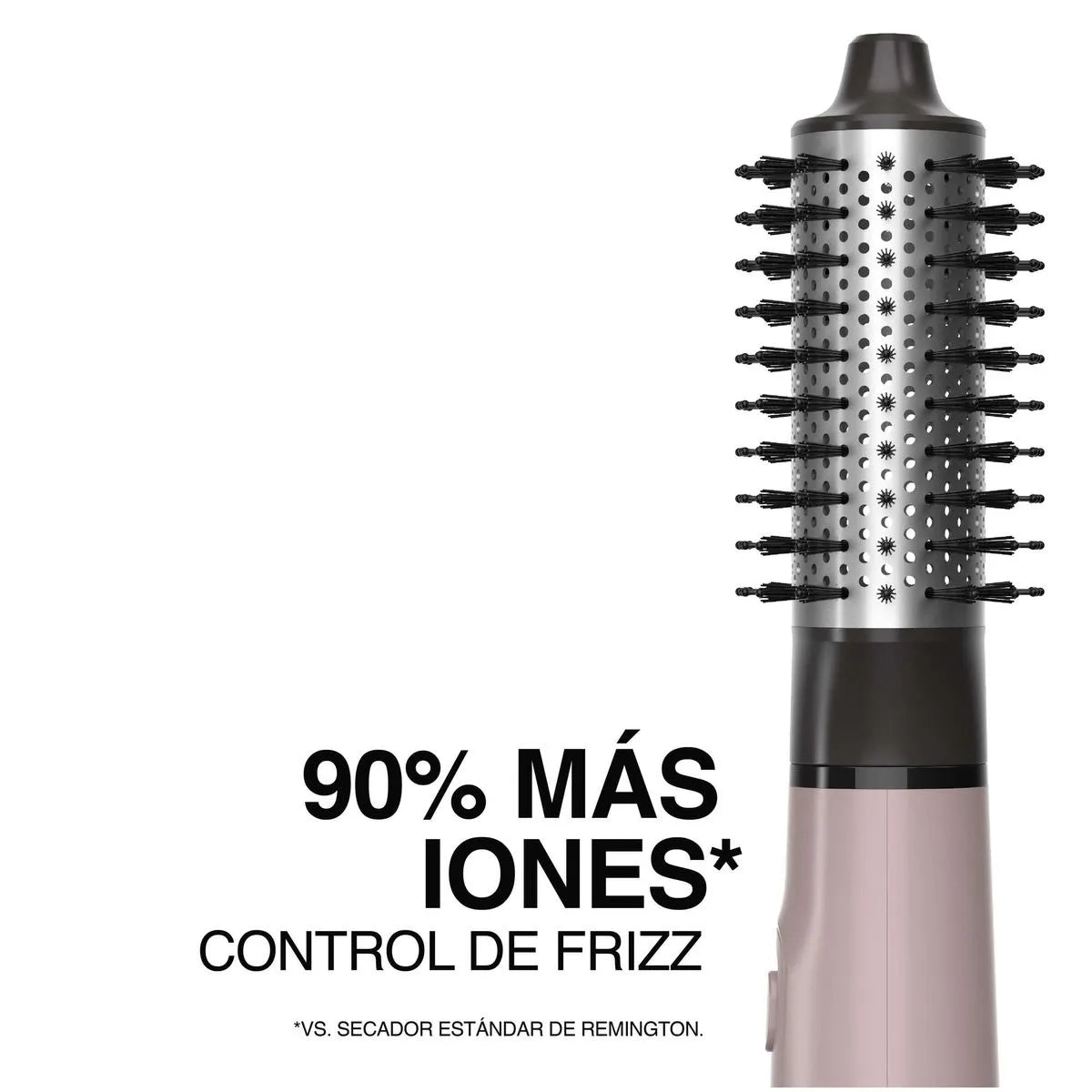 (LLEGANDO 3 DE JULIO) Cepillo Secador de Aire Ovalado con Barril de Cerámica y Titanio | Seca, Alisa y Da Volumen al Cabello Remington AS15A
