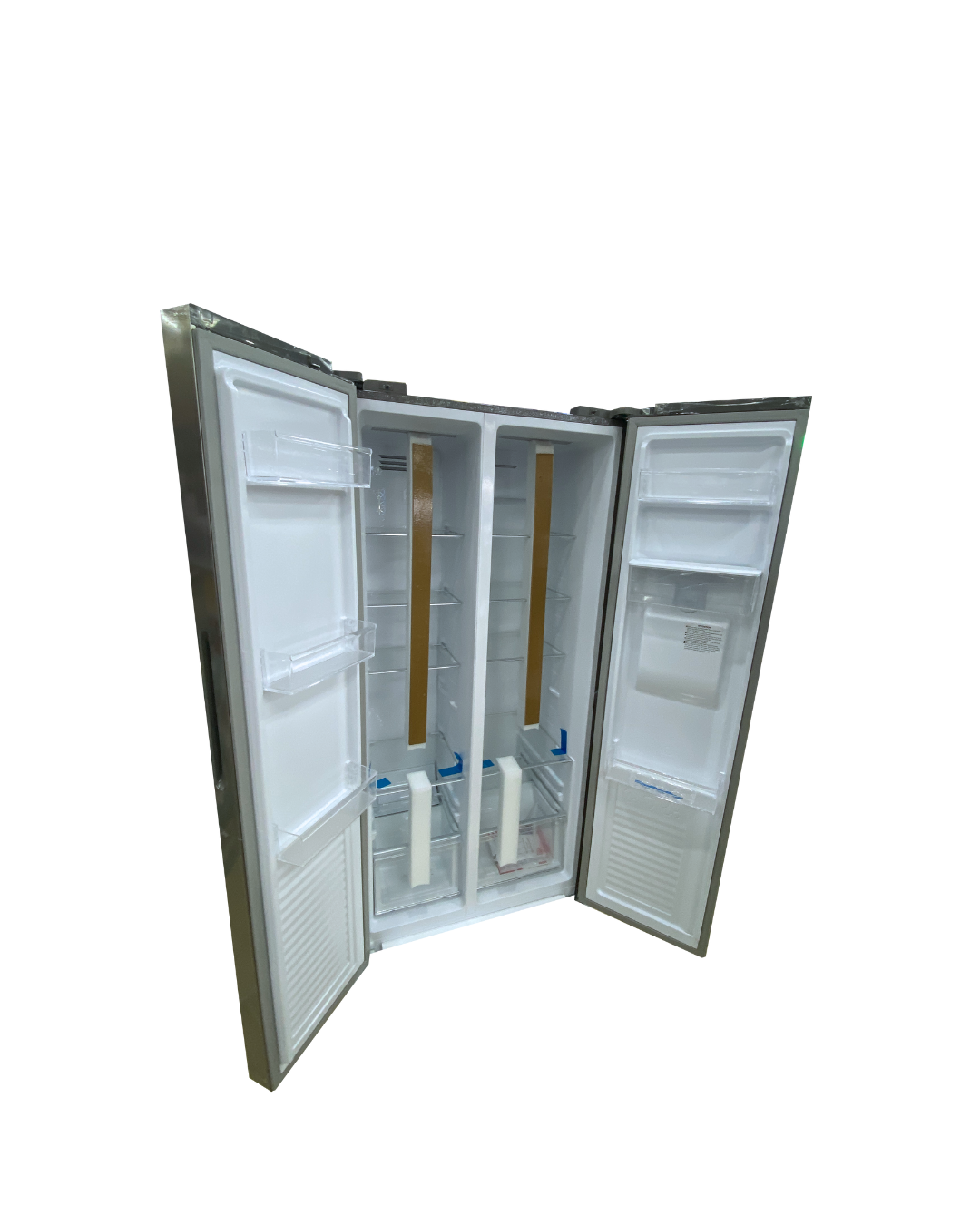 Refrigeradora 15p3 con Dispensador de Agua Inverter Acero Inoxidable RCA RCSS158INVWD