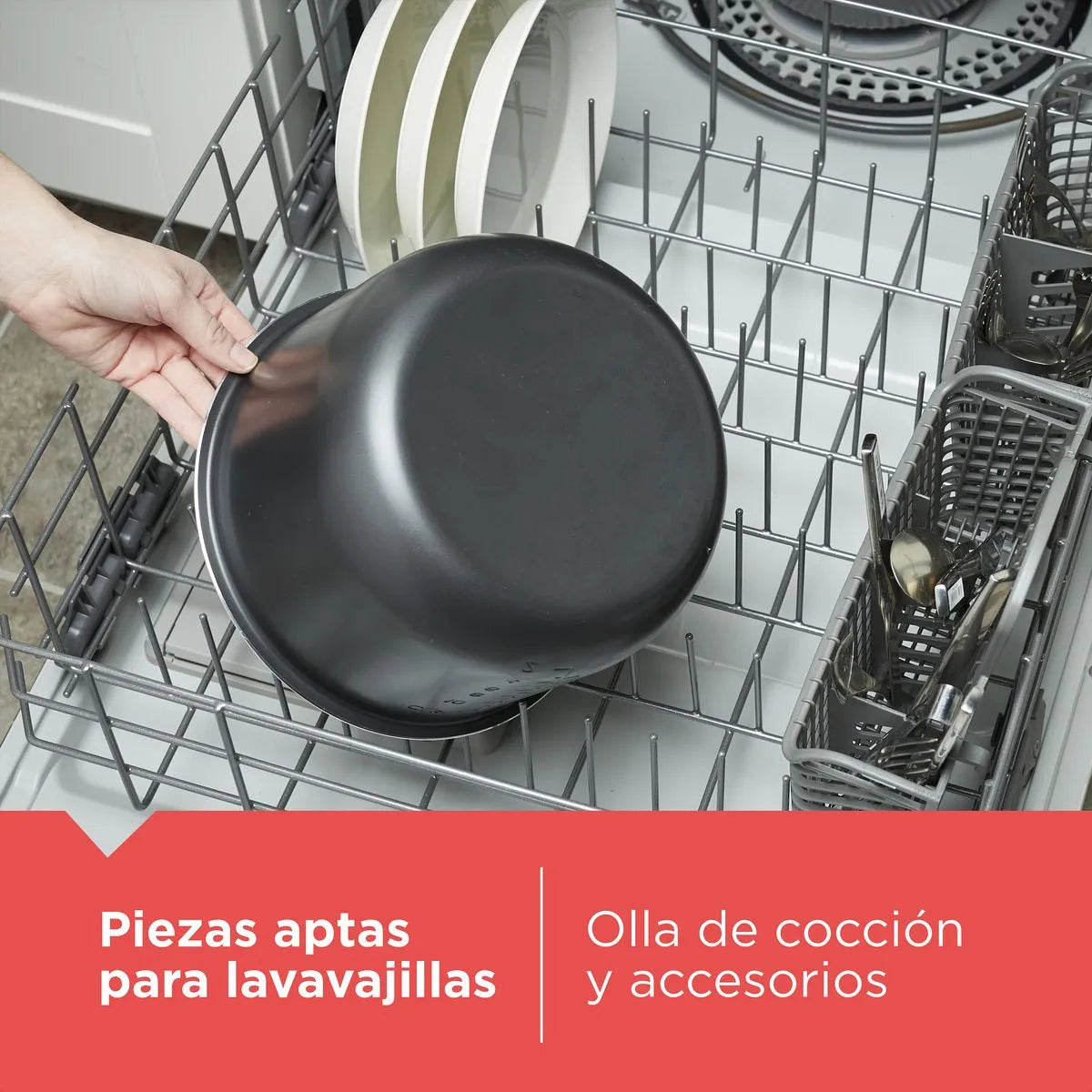 (LLEGANDO 3 DE JULIO) Olla de Presión Digital BLACK+DECKER PR100SD de 6 Litros | Olla Eléctrica Multifuncional Programable