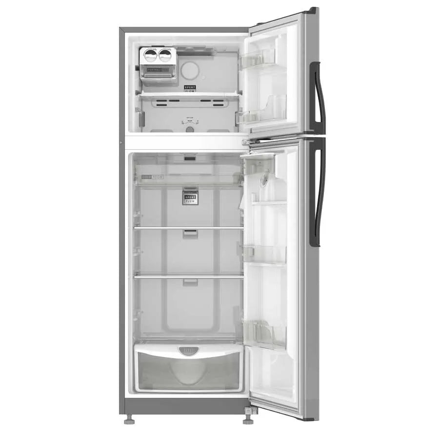 Refrigeradora Whirlpool WRW32CKTWW 305 Litros No Frost Top Mount 11p3 con Dispensador de Agua y Acero Inoxidable Antifingerprint Nevera.