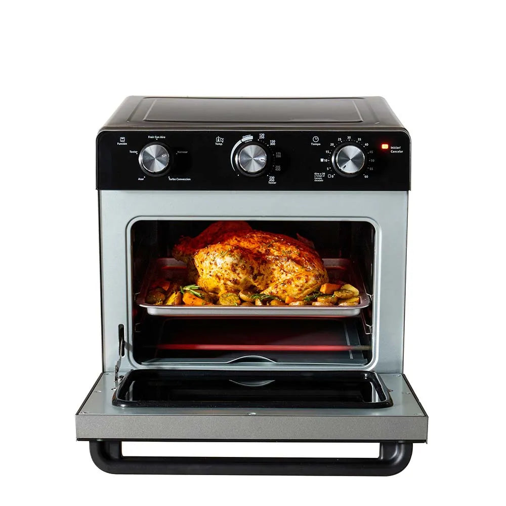 Horno con Freidora de Aire 22L Antiadherente Negro Oster TSSTTVMAF1NS