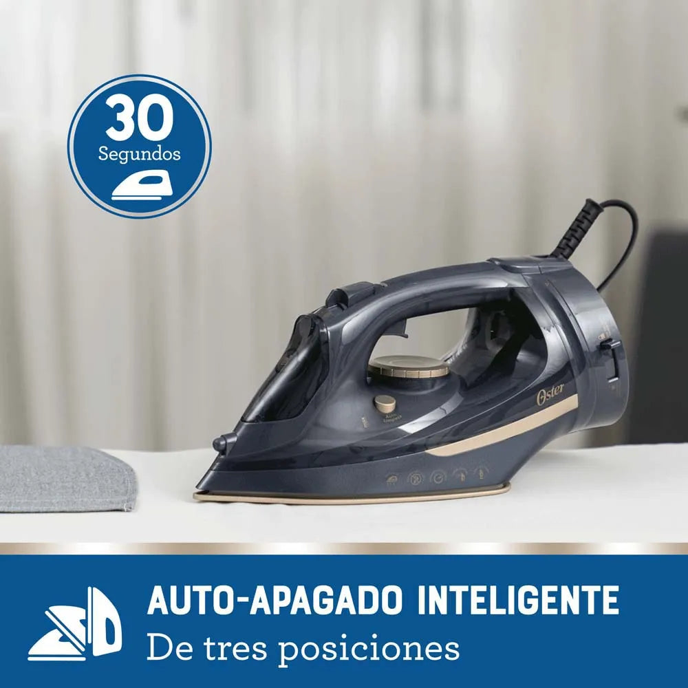 (LLEGANDO 27 DE JULIO) Plancha de Vapor de Ropa Inalámbrica Oster® 2 en 1 con Suela de Cerámica – GCSTCC5000 | 1650W