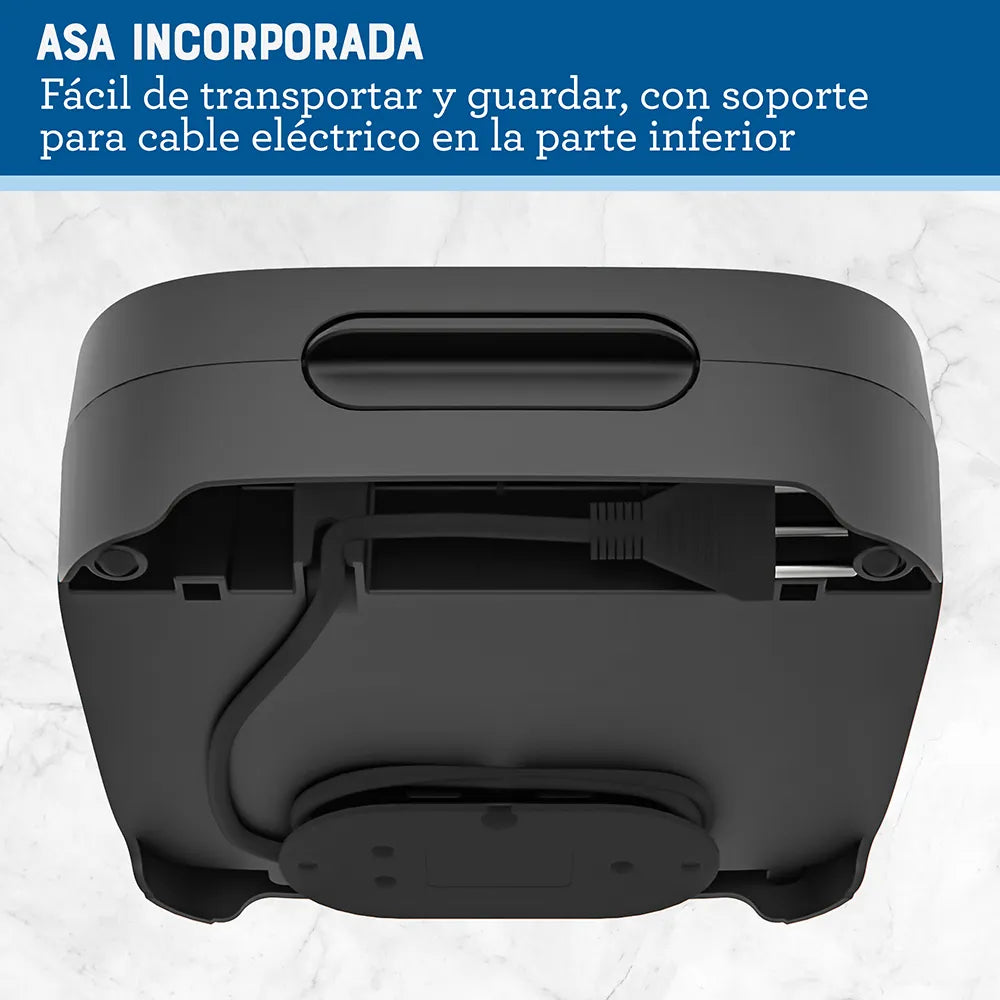 (LLEGANDO 27 DE JULIO) Sandwichera Oster® Compacta de Platos Hondos para 2 Sándwiches – CKSTSM400 | 750W