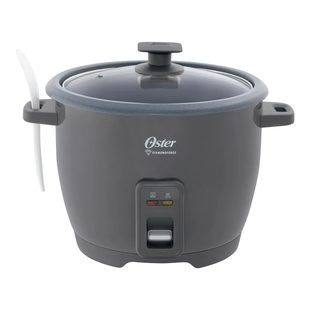 Arrocera Eléctrica de 10 Tazas Antiadherente DiamondForce Oster CKSTRCB10DFS