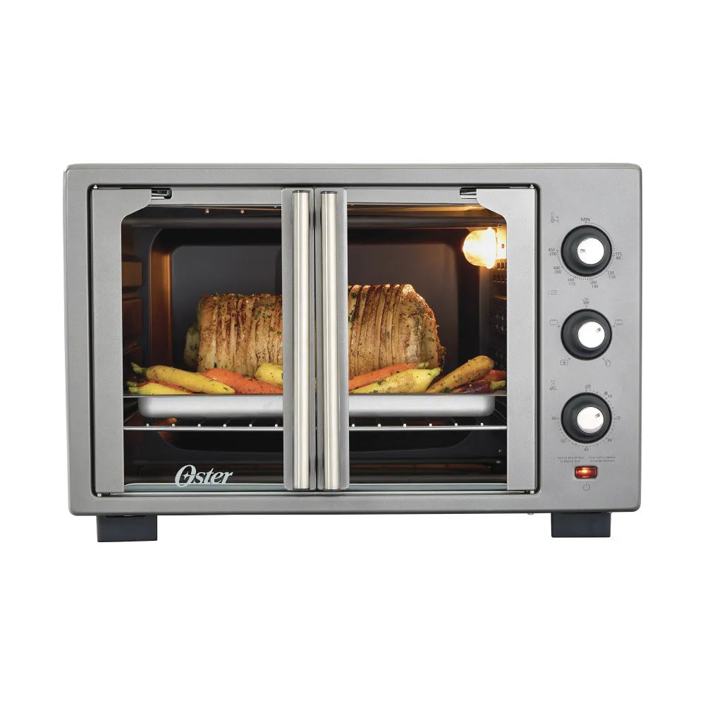 (LLEGANDO 15 DE OCTUBRE) Horno Eléctrico Oster 35 Litros con Freidora de Aire, Convección, 5 Funciones y Recubrimiento Antiadherente DiamondForce TSSTTV35FDMA