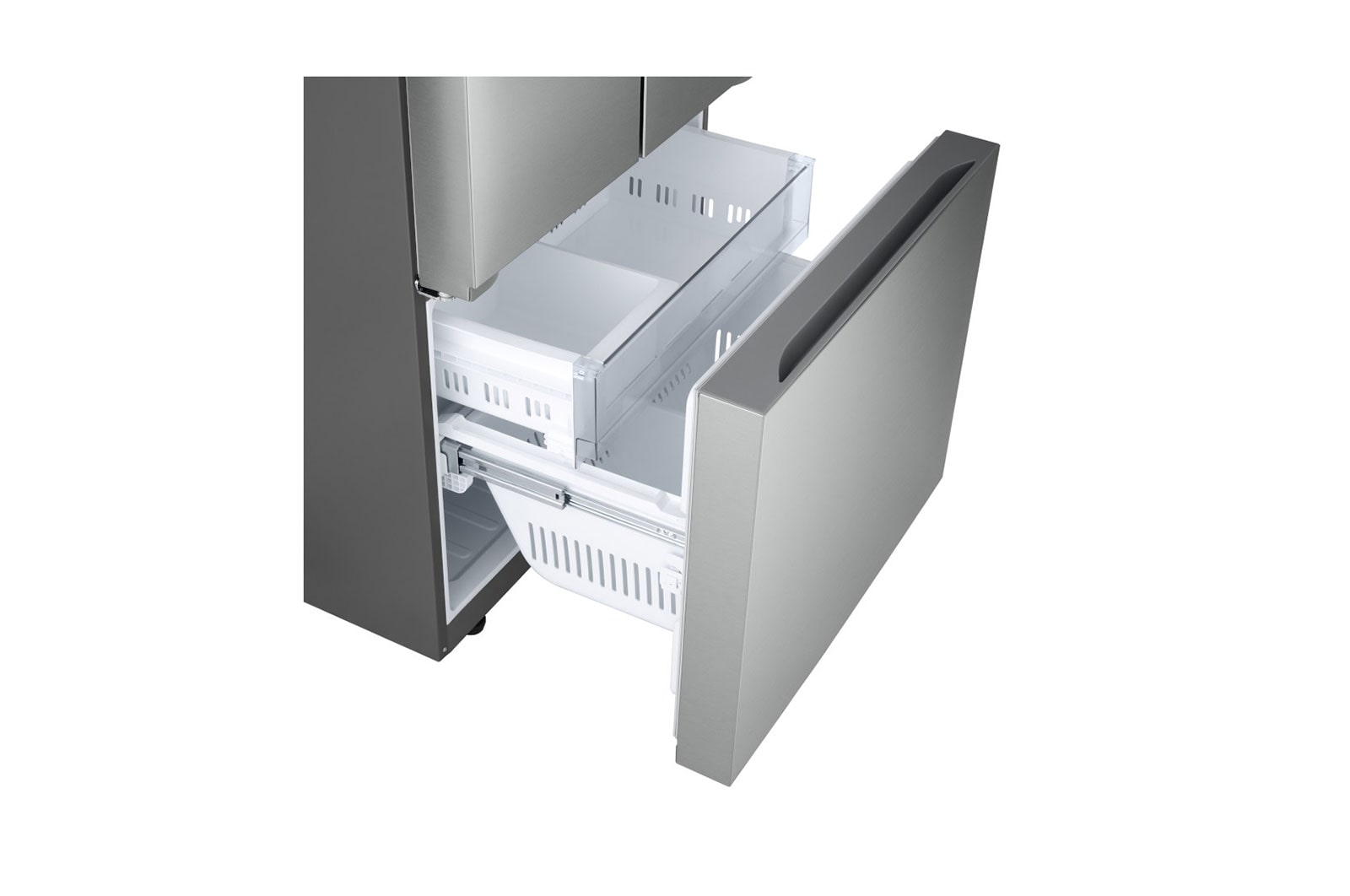 Refrigeradora French Door 25p3 Smart Inverter Prime Silver ThinQ LG VF25BNNBB