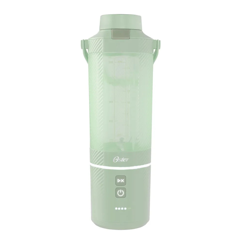 (LLEGANDO 1 DE SEPT) Licuadora Portátil Oster GoMAX BLSTGFP-M20 590 ml – 100W, Recargable USB-C, Color Verde