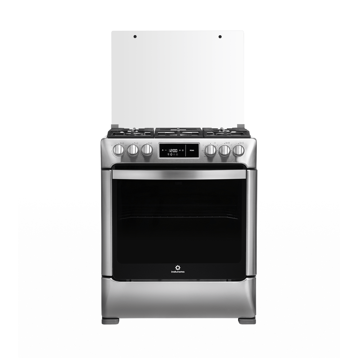 Estufa con Horno a Gas Indurama Roma Zafiro 30” 5 Quemadores con Control Touch