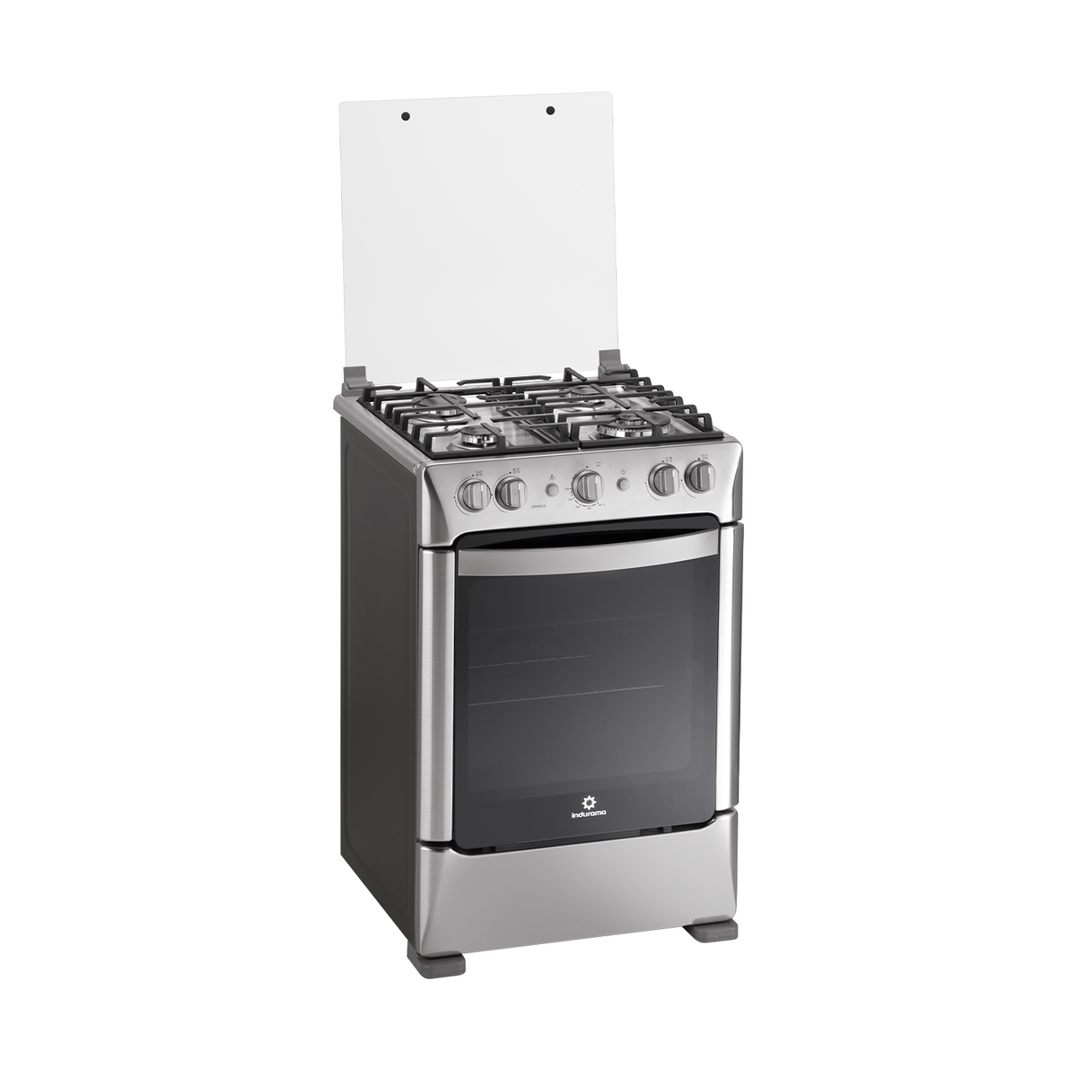 Estufa con Horno a Gas Indurama Granada Zafiro 24” 4 Quemadores – Croma
