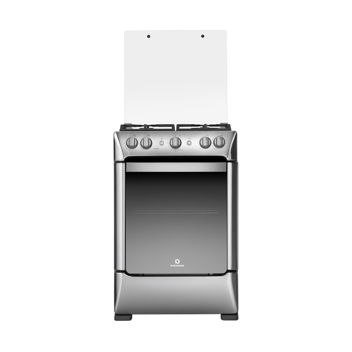 Estufa con Horno a Gas Indurama Granada Zafiro 24” 4 Quemadores – Croma