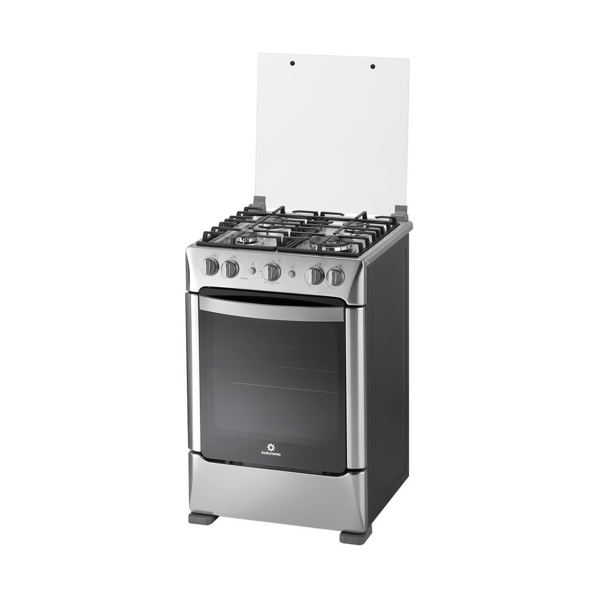 Estufa con Horno a Gas Indurama Granada Zafiro 24” 4 Quemadores – Croma