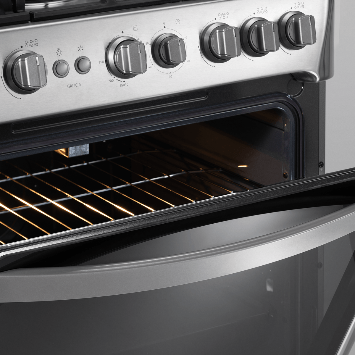 Estufa con Horno a Gas Indurama Galicia Zafiro 30” 6 Quemadores