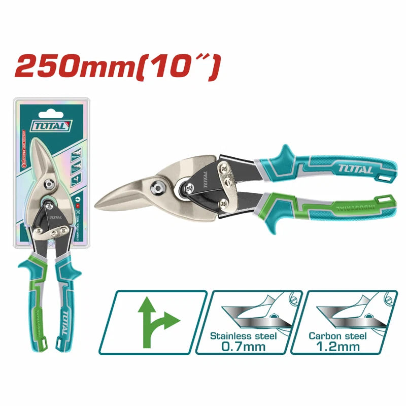 Tijera De Aviador Derecha 250Mm(10") Total THT523106