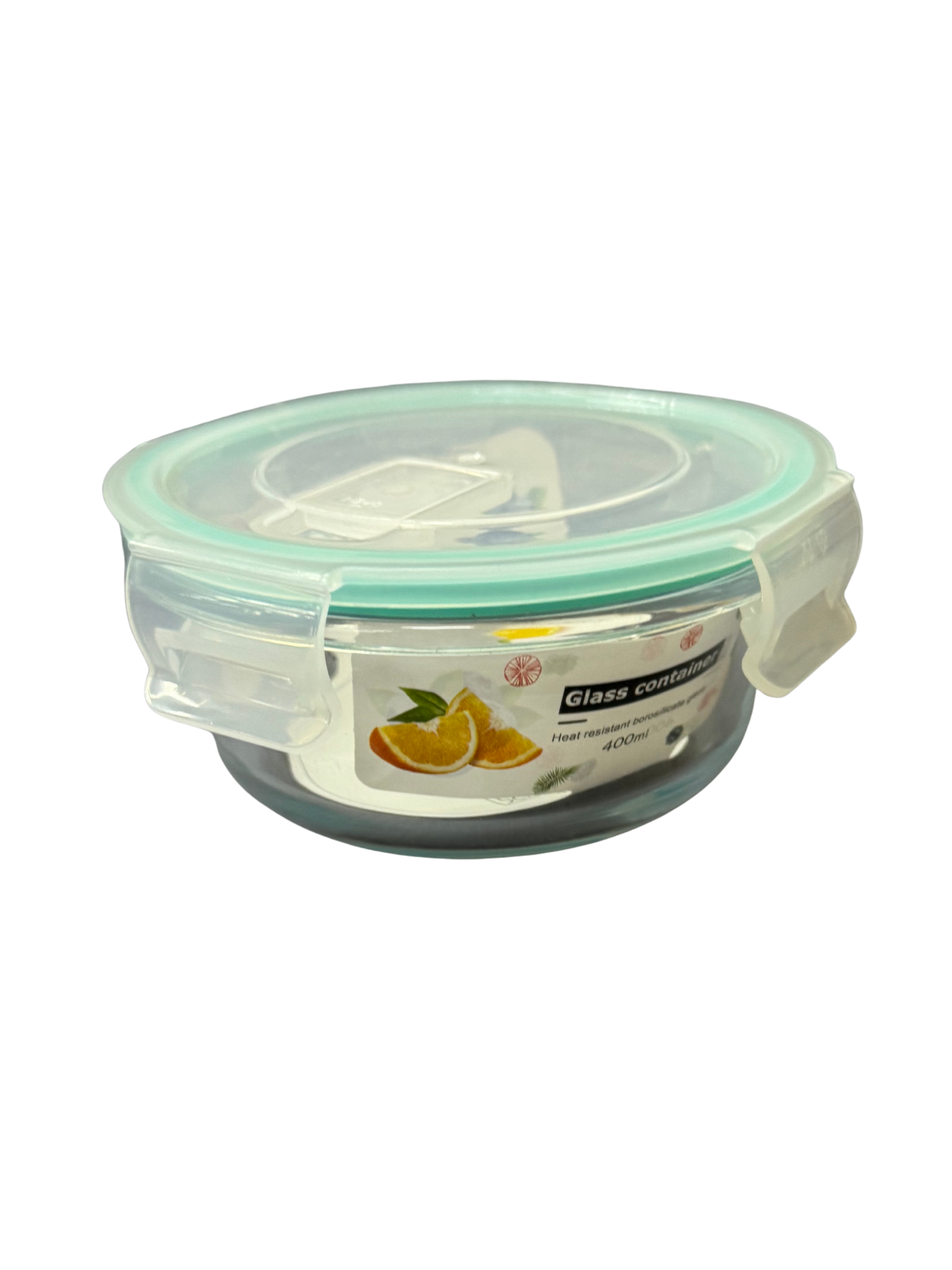 Envase de Vidrio con Tapa 400ml 16767-10-1 Lonche. Lonchera. Vasija. Selecto