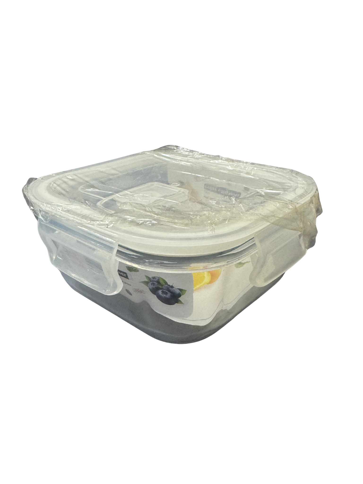 Envase de Vidrio con Tapa 16767-18-1 Lonche. Lonchera. Vasija.