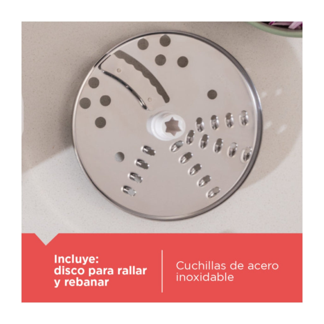 (LLEGANDO 27 DE MARZO) Procesador de Alimentos 8 Tazas Black and Decker Blanco FP4342-2WDLA