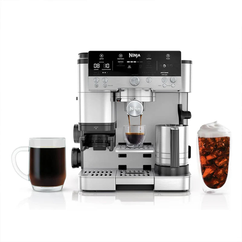 Máquina De Expresso Ninja Luxe Café Premier. Cafetera ES601 Con Moledor De Café Integrado.
