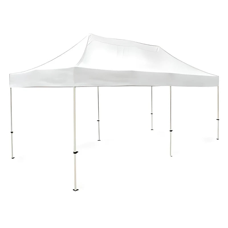 Tolda Gazebo Plegable. 3X6 Mts. Incluye Tubos. Carpa Color Blanco. FB003