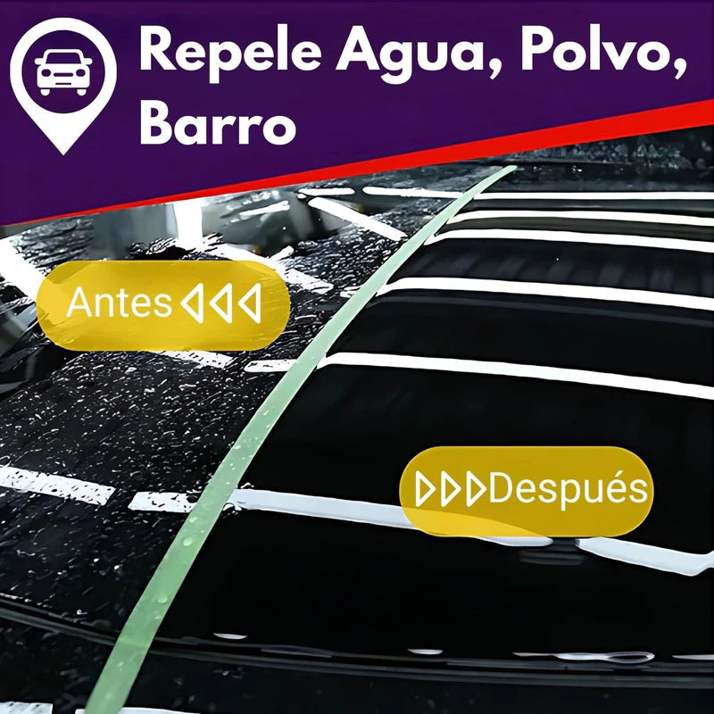 Cera Líquida Para Autos. Detallador Nano Cerámica Hidrofóbica. Limpiador Repele Agua Ideal Para Detailing Y Lavado En Seco Para Vehículos (237Ml) TU104