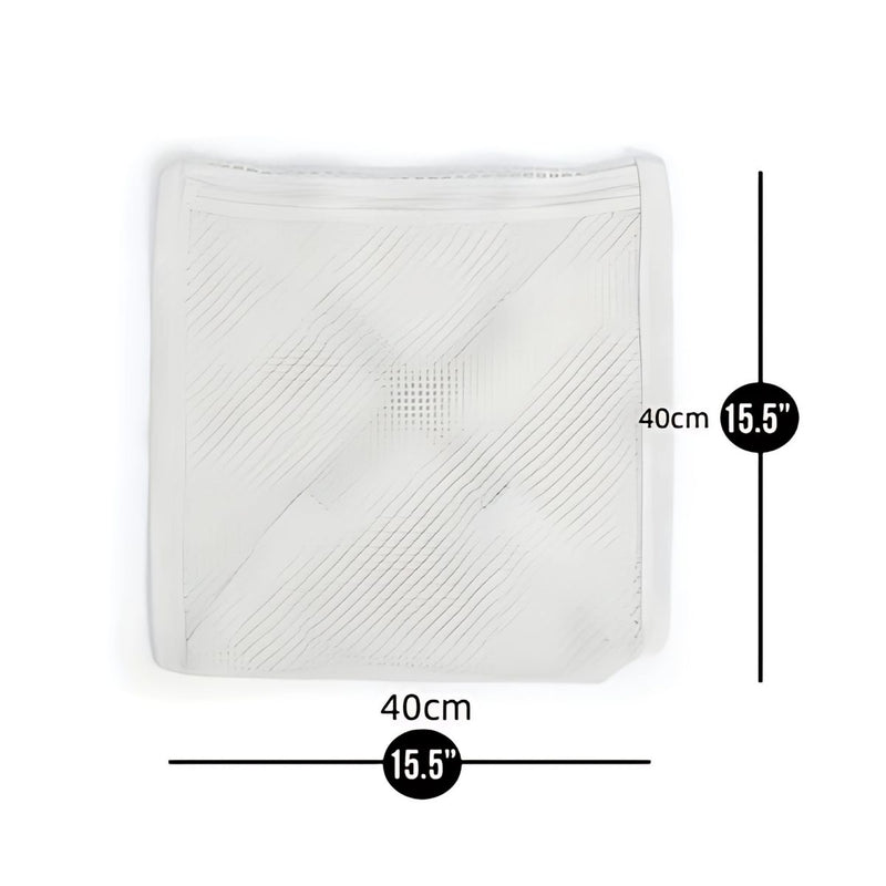 Bolsa De Tela Con Zipper Para Lavadora. Bolsa De Malla Para Zapatillas, Ropa Y Accesorios. 40X40cm. TU131