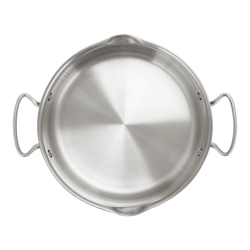 Olla de Acero Inoxidable Maestro con Tapa de Vidrio IMUSA 24 cm para Cocinar Arroz, Sopas, Guisos, Carnes y Cocina Diaria G7614684