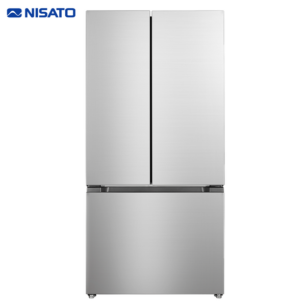 Refrigeradora French Door Silver Pro No Frost Inverter 16.5P3/467L Nis