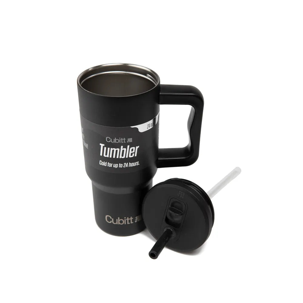 Mini Tumbler con Carrizo Negro 24oz Cubitt. Termo. CT-TUMBS1 Cubitt