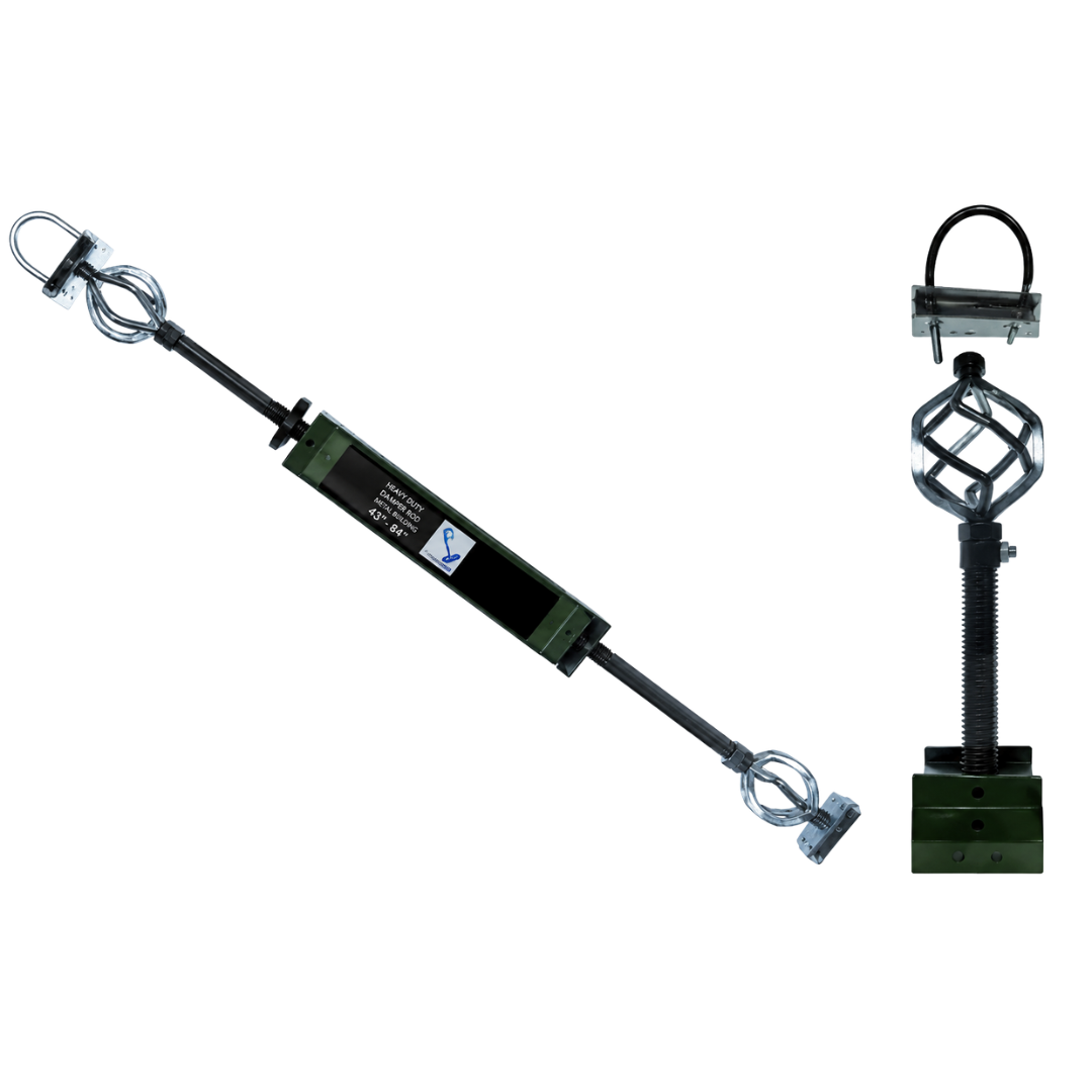(LLEGANDO 7 DE AGOSTO) Cornisa Extensible para Cortina Negra 48 × 84" | Barra Ajustable para Cortinas | ROD-E-107