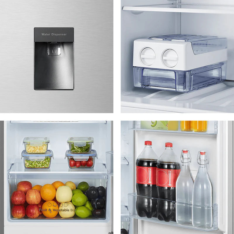 Refrigeradora Top Mount 8.8 pies con Dispensador de Agua Inverter Hisense RT1N250NMD