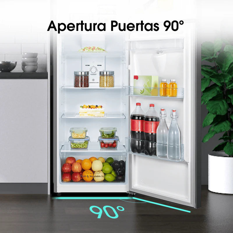 Refrigeradora Top Mount 8.8 pies con Dispensador de Agua Inverter Hisense RT1N250NMD