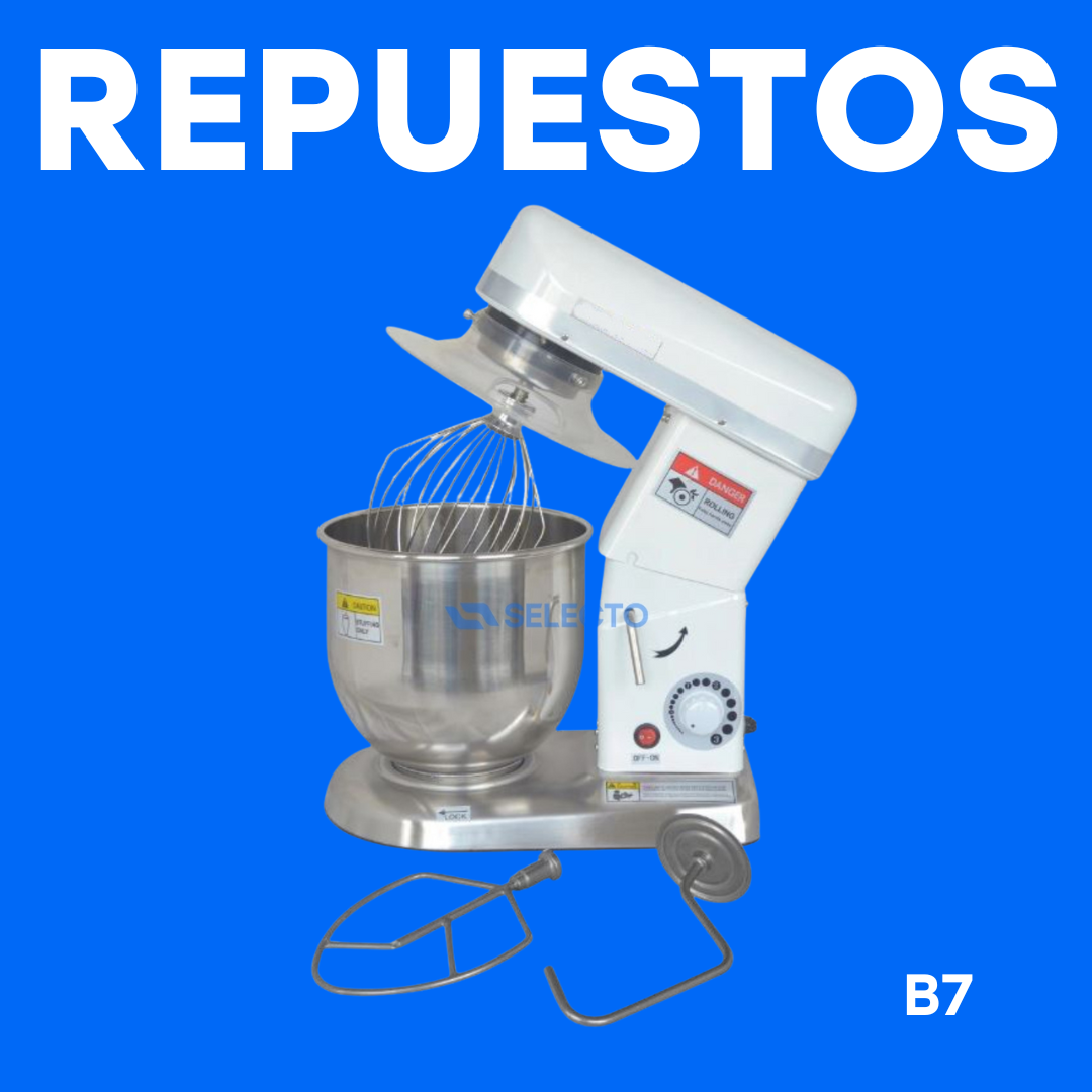 Repuestos para Batidora de Sobre Mesa