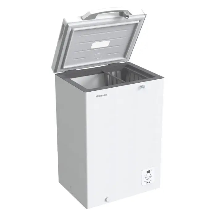 Congelador Horizontal Hisense FT100N1SWR 97L/3.4P3 Convertible con Super Freeze