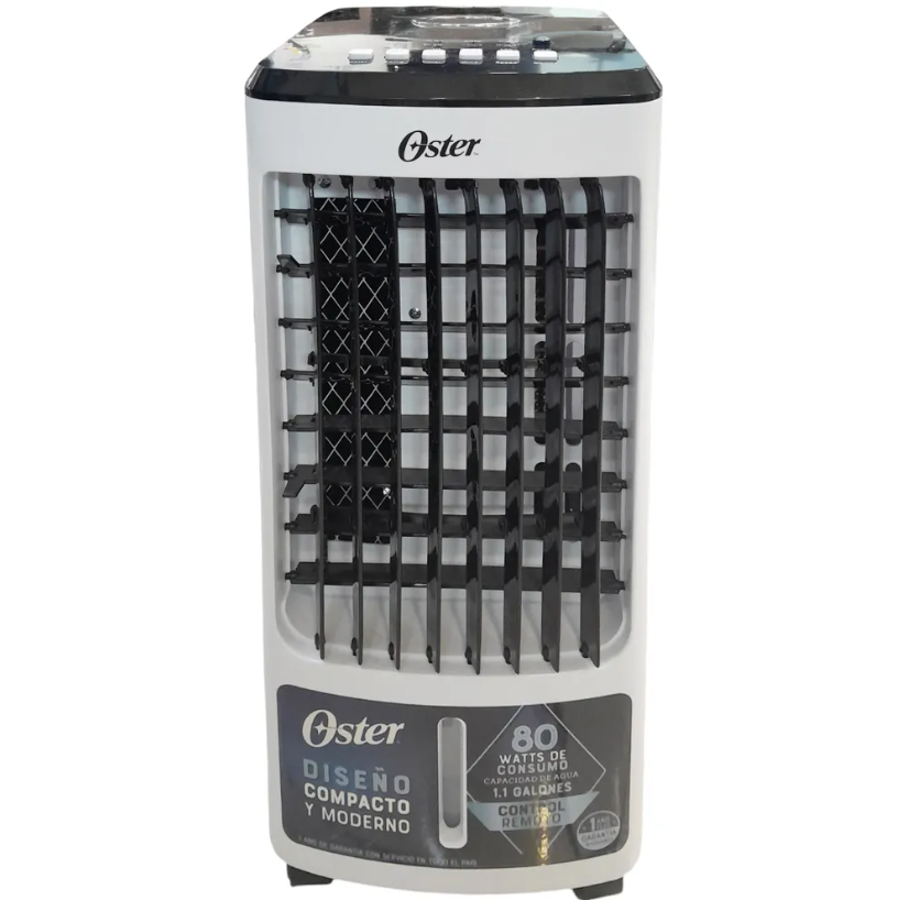 Enfriador de Aire Portátil 4L con Purificación de Aire Blanco Oster BOS-AWKC4LBW