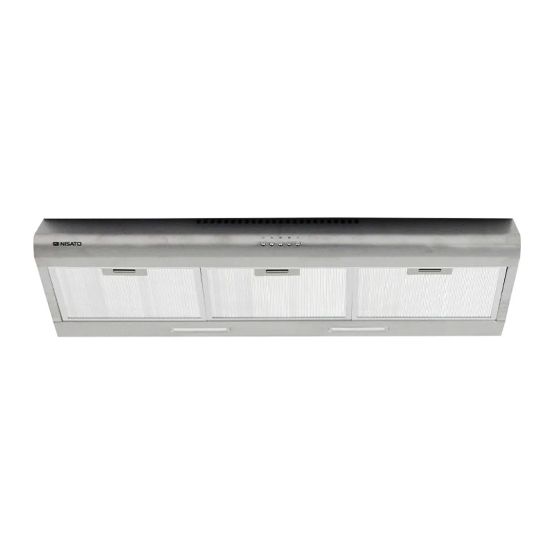 Extractor de Grasa 36"/90cm 3 Velocidades con Luces Halógenas Filtro de Carbón Nisato NPE-90XDM
